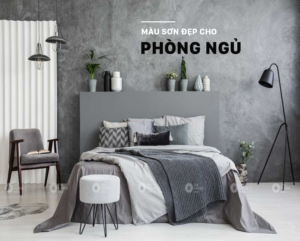 Gợi ý những gam màu sơn đẹp cho phòng Ngủ - Queen Paint