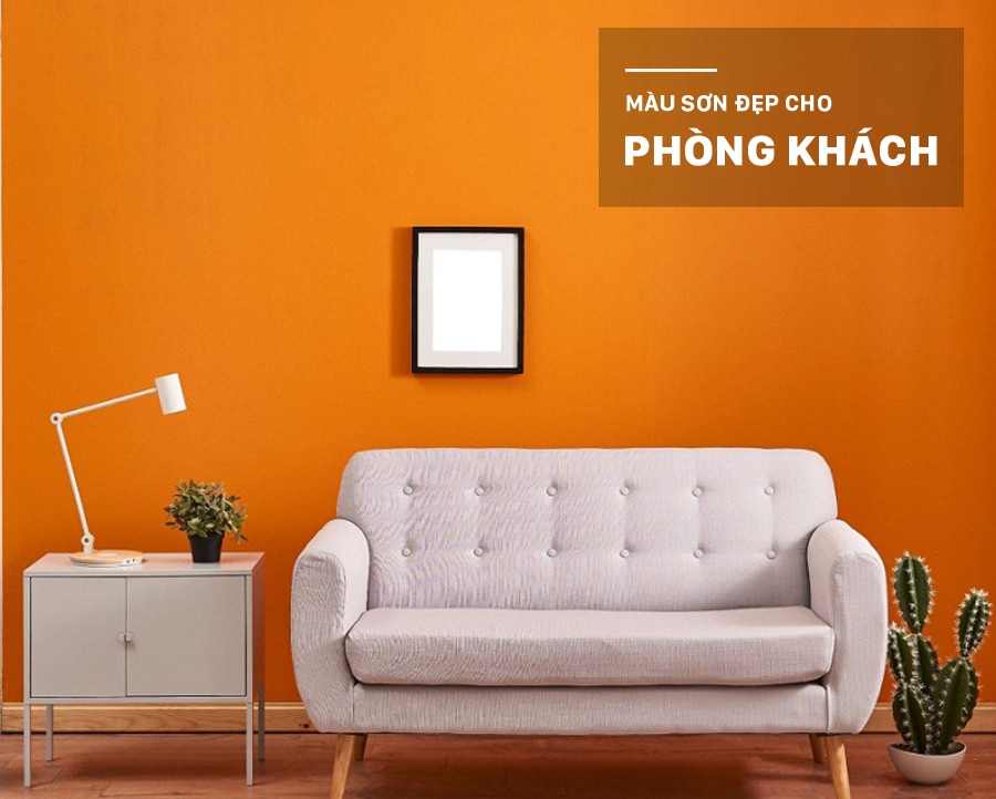 Màu sơn đẹp cho phòng Khách - Queen Paint