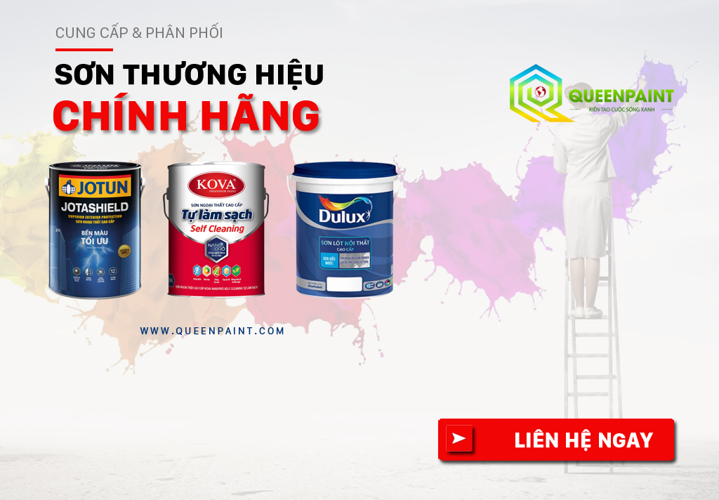 Cung cấp & phân phối sơn thương hiệu chính hãng - Queenpaint.com