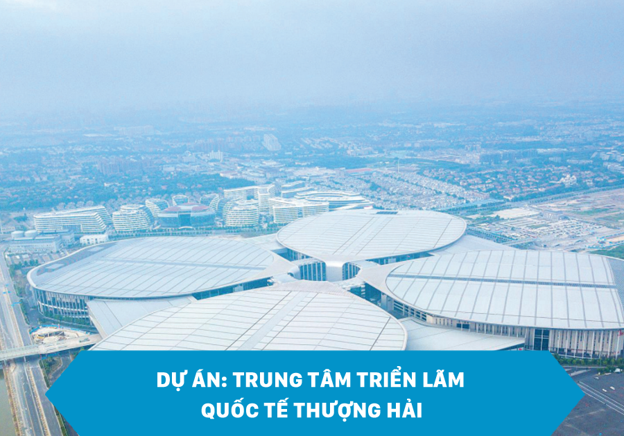 Cung cấp & Thi công sơn giả đá trung tâm triển lãm quốc tế Thượng Hải - Queen Paint