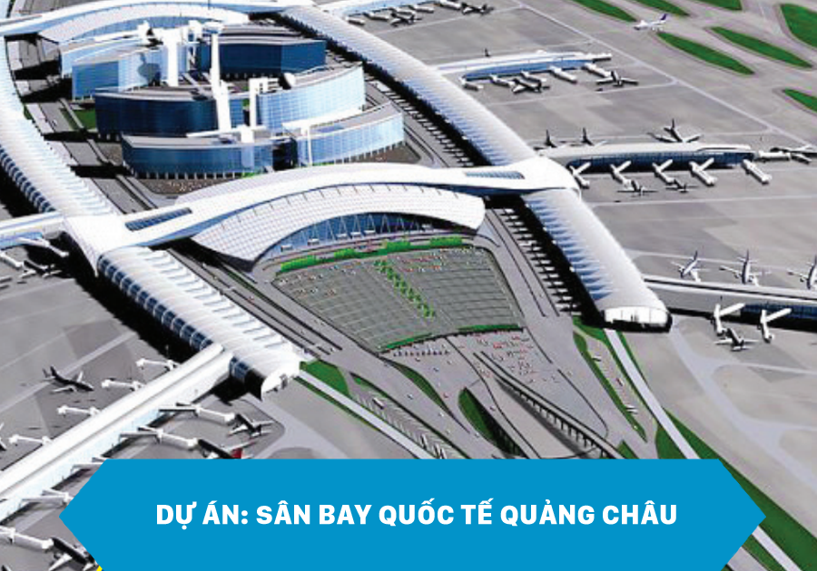 Dự án sân bay quốc tế Quảng Châu - Queen Paint