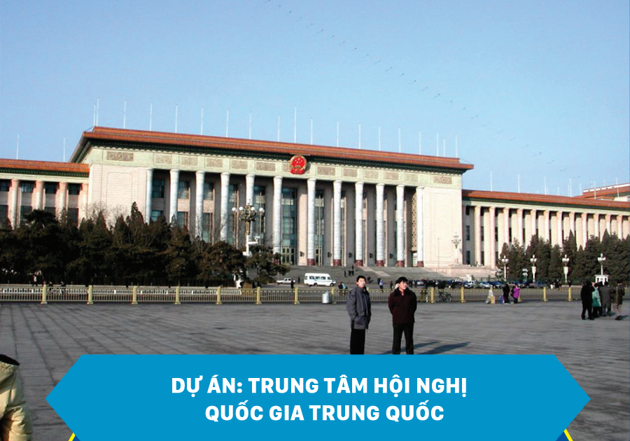 Dự án trung tâm hội nghị quốc gia Trung Quốc - Queen Paint