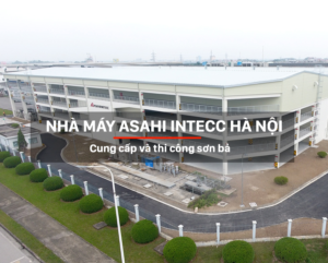 Cung cấp và thi công sơn bả: Nhà máy Asahi Intecc Hà Nội - Katojsc.com